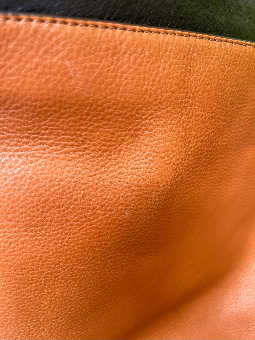 Coach Two-Tone Black and Brown Leather Shoulder Bag - Picture 15 of 16